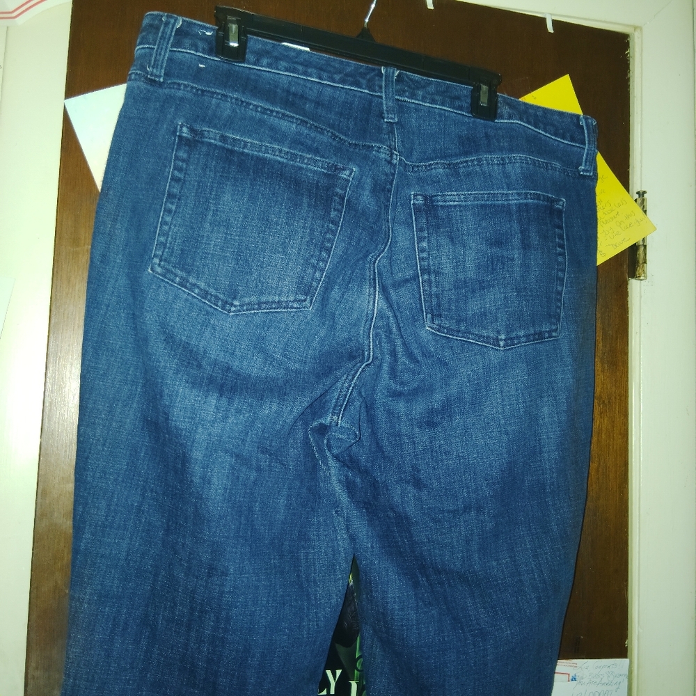 TALBOTS Modern Ankle Jean - PLUS SIZE dark wash - Picture 9 of 11